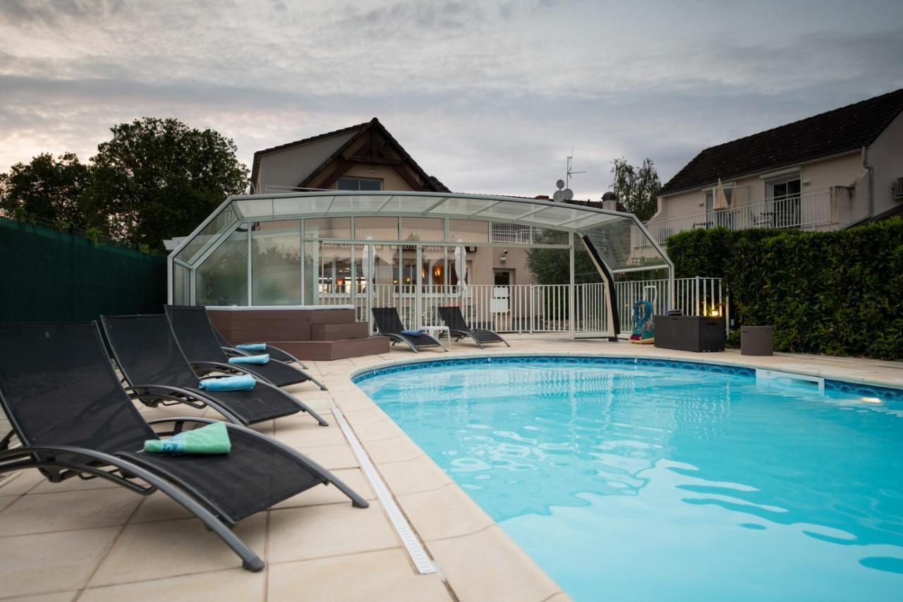 Logis Hotel Restaurant L'Escapade Le Pêchereau Zewnętrze zdjęcie