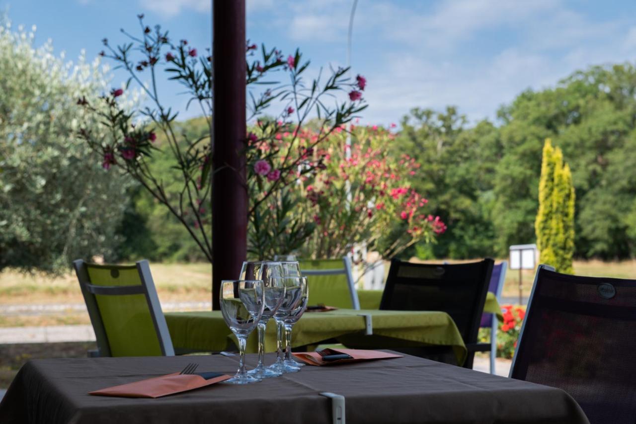 Logis Hotel Restaurant L'Escapade Le Pêchereau Zewnętrze zdjęcie